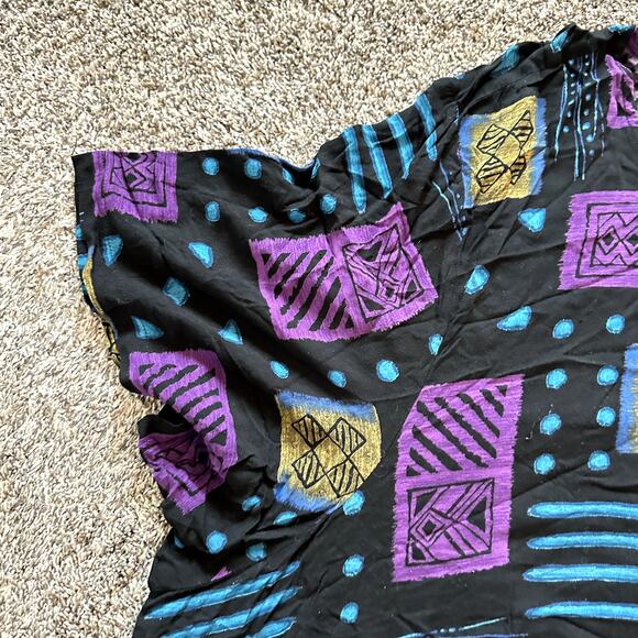 VTG PHYSICAL ATTRACTION Short Sleeve Top Size 6X Casual Classic Eclectic Indie - Picture 2 of 9